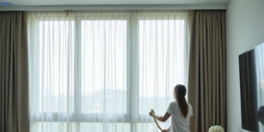 Delicate sheer drape cleaning ascot-vale-vic Matty Curtain Cleaning